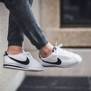 Brand New Nike Cortez White + Black